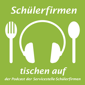 Podcast-Logo_Gedeck aus Kopfhörer und Besteck